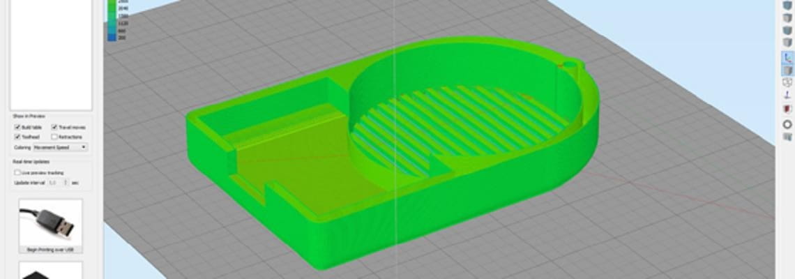 آمادهسازی مدل سهبعدی در نرمافزار اسلایسر برای چاپ